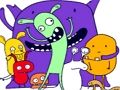 Xogo Cute Little Monsters Rompecabezas  en liña