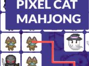 Xogo Mahjong Pixel Cat  en liña
