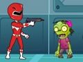 Xogo Power Rangers Zombie Shooter en liña
