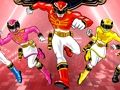 Xogo Memoria de Power Rangers  en liña