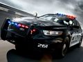 Xogo Coches de policía para colorear  en liña