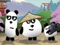 Xogo 3 pandas en Xapón HTML5  en liña