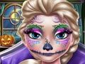 Xogo Maquillaxe Elsa Scary Halloween  en liña