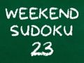 Xogo Sudoku 23 de fin de semana  en liña