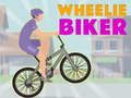 Xogo Motociclista Wheelie  en liña