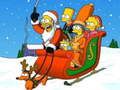 Xogo Simpsons Nadal Rompecabezas  en liña