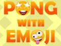 Xogo Pong con Emoji  en liña