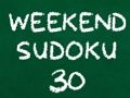 Xogo Sudoku 30 de fin de semana  en liña