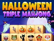 Xogo Mahjong triple de Halloween  en liña