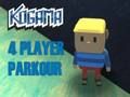 Xogo Parkour Kogama para 4 xogadores  en liña