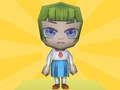 Xogo Fall Guys and Girls Chibi Race Knockdown Multiplay en liña