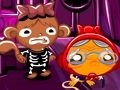 Xogo Monkey Go Happy Stage 575 Monkeys Go Halloween en liña
