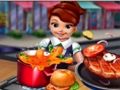 Xogo Cociñar hotdogs e hamburguesas rápidas  en liña