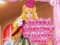 Xogo Vestido de retazos de San Valentín de Barbie  en liña