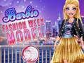 Xogo Modelo Barbie Fashion Week  en liña