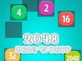 Xogo 2048 Arrastrar e soltar  en liña