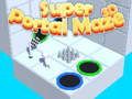 Xogo Maze 3D Super Portal en liña