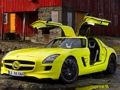 Xogo Puzzle Mercedes-Benz SLS E-Cell  en liña