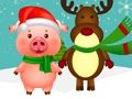 Xogo Animais de Nadal  en liña