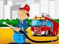 Xogo Diferenzas de camións de bombeiros  en liña