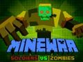 Xogo Soldados de Minewar vs Zombies  en liña