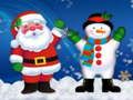 Xogo Crebacabezas do boneco de neve de Nadal  en liña