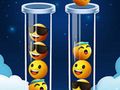 Xogo Crebacabezas de clasificación de cores de emoji  en liña