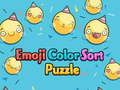 Xogo Crebacabezas de clasificación de cores de emoji  en liña