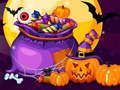 Xogo Crebacabezas de Halloween da casa da bruxa  en liña