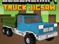 Xogo Puzzle de camión Blockcraft  en liña