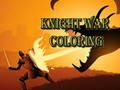 Xogo Para colorear Knight War  en liña