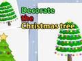 Xogo Decorar a árbore de Nadal  en liña