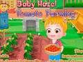 Xogo Bebé Hazel. Cultivo de tomates  en liña