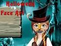 Xogo Arte da cara de Halloween  en liña