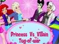 Xogo Princesa vs. Viláns Tiro á corda  en liña
