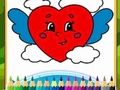 Xogo Proposta de amor para colorear  en liña