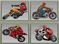 Xogo Memoria de motos de carreiras  en liña