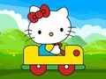 Xogo Bonito rompecabezas de coche Kitty  en liña