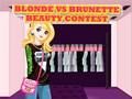 Xogo Concurso de beleza rubia vs morena  en liña