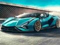 Xogo Puzzle Lamborghini Sian Roadster  en liña