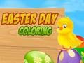 Xogo Día de Pascua para colorear  en liña