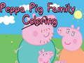 Xogo Libro para colorear da familia Peppa Pig  en liña