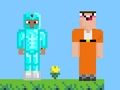Xogo Noob vs pro 2 jailbreak en liña