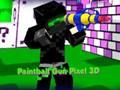 Xogo Pistola de paintball Pixel 3D  en liña