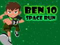 Xogo Ben 10 Space Run en liña