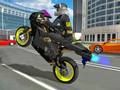 Xogo Simulador de superheroe de acrobacias en moto  en liña