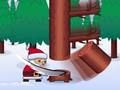 Xogo Leñador Papá Noel  en liña