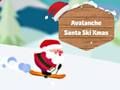 Xogo Avalanche Santa Ski Xmas en liña