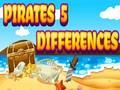 Xogo Piratas 5 diferenzas  en liña