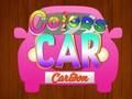 Xogo Caricatura de coche de cores  en liña